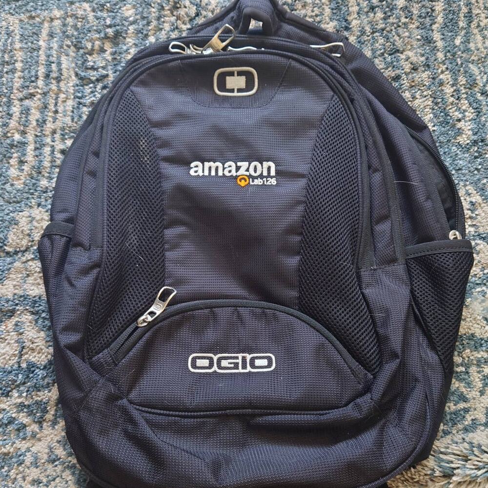 Amazon Lab 126 Embroidered Logo Company Backpack Ogio AWS Employee Lab126